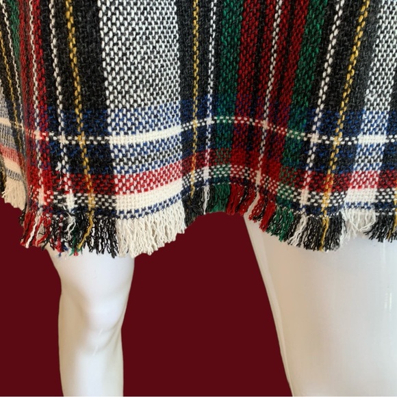 ZARA TRF COLLECTION SLEEVELESS PLAID DRESS. WOMEN’S SIZE LARGE NEW WITH TAG - Picture 6 of 9